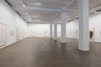 Contemporary art exhibition Rebecca Horn Labyrinth of the Soul Drawings 1965-2015 at Sean Kelly New York United States