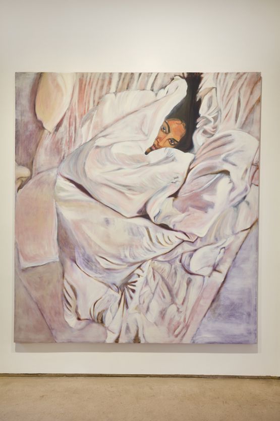 Soft Firmament Dawn by Bhasha Chakrabarti contemporary artwork Painting