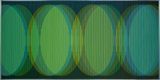 Physichromie Panam 180 by Carlos Cruz-Diez contemporary artwork painting sculpture