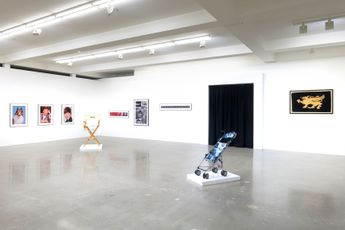 Contemporary art exhibition John Waters Hollywoods Greatest Hits at Spruth Magers Los Angeles United States