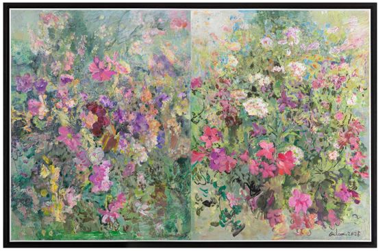 To Paris 2025 No.3 by Qi Lan contemporary artwork Works on Paper