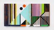 Bank of China by Sarah Morris contemporary artwork Painting