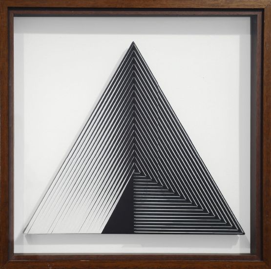 Politipo by Alberto Biasi contemporary artwork Painting