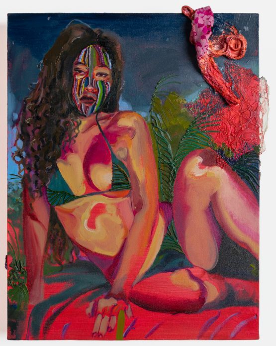 Yayas Yu by Gisela Mcdaniel contemporary artwork Painting
