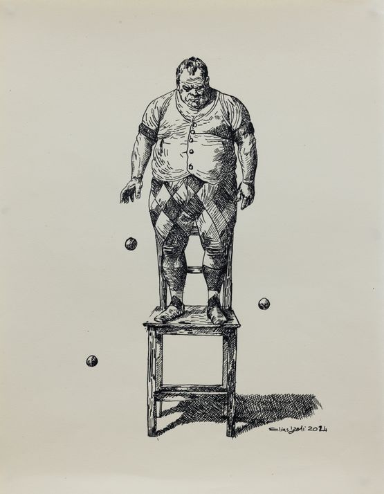 Untitled by Elias Izoli contemporary artwork Works on Paper