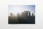 Stonehenge in the early morning fog by Jeremy Deller contemporary artwork Works on Paper