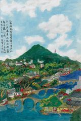 Jiangnan Landscapes by TC Lai contemporary artwork painting