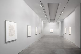 Contemporary art exhibition Dieter Appelt Sound Fields at Galerie Thomas Schulte Berlin Germany