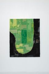 Canyon Rare Earth by Evan Nesbit contemporary artwork painting textile
