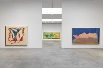 Contemporary art exhibition Helen Frankenthaler The Moment and the Distance at Gagosian West 21st Street New York United States