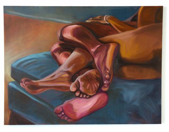 If I Were Thou Id Call Me Us I by Bhasha Chakrabarti contemporary artwork Painting