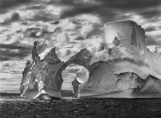 Iceberg between Paulet Island and the South Shetland Islands in the Weddell SeaAntarctic Peninsula by Sebastiao Salgado contemporary artwork Photography