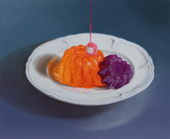 All-in-One Jello by Emily Hartley-Skudder contemporary artwork Painting
