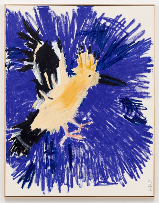 ERNEUT DER WIEDERHOPF by Andi Fischer contemporary artwork Drawing