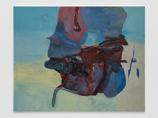 Psychiatrists Head by Keunmin Lee contemporary artwork Painting