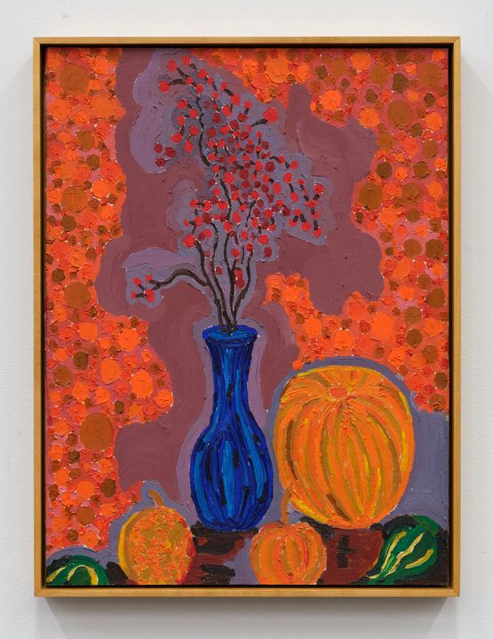 Organic Orange by Lynne Drexler contemporary artwork Painting
