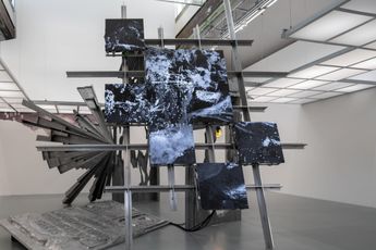 Contemporary art exhibition Moon Kyungwon Jeon Joonho News from Nowhere Laboratory of Spring and Autumn Collection at SCAI THE BATHHOUSE Tokyo Japan