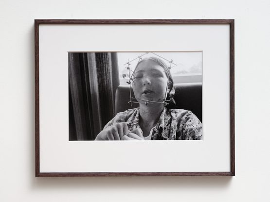 At Middlemore Hospital July 1977. Auckland by Fiona Clark contemporary artwork Photography