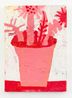 Garden Pot Winter by Florence Hutchings contemporary artwork Painting
