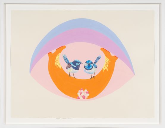 Gentle Gaze by Patricia Piccinini contemporary artwork Works on Paper