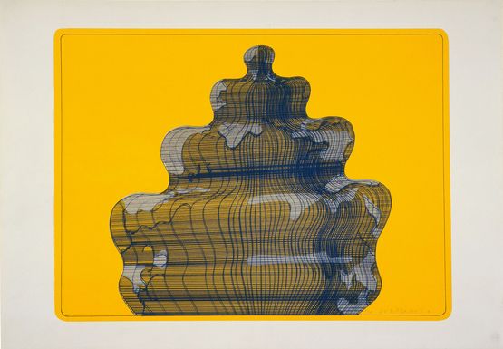 Torte in der SonneFancy-Cake in the Sun by Dieter Roth contemporary artwork Print