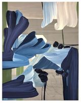 Azzurro by Moje Assefjah contemporary artwork painting