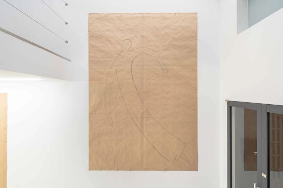 Study for A great relief that of being freed from the laws of gravity as in dreams when your body floats into the air or in the void by Rodrigo Hernandez contemporary artwork Works on Paper