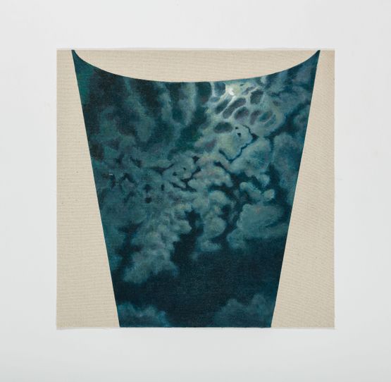 Night sky 2 by Muhanned Cader contemporary artwork Painting