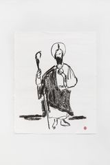Tadeu by Paulo Nazareth contemporary artwork drawing
