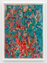 The forest by Moshekwa Langa contemporary artwork painting mixed media