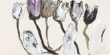White Stones by Wei Ligang contemporary artwork painting works on paper drawing