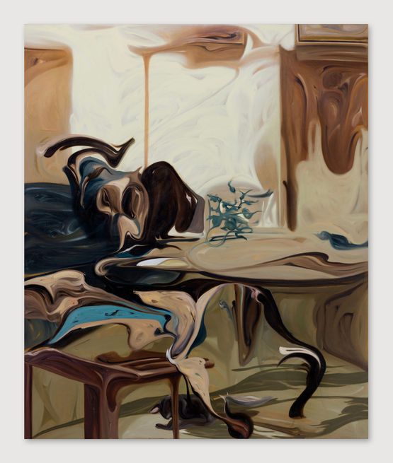 Hermitage by Luke Agada contemporary artwork Painting