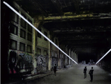 Study for Crossing Highline Tunnel New York 2007 by Anthony McCall contemporary artwork mixed media