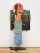 The Flight by Arghavan Khosravi contemporary artwork mixed media painting