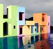 Balconies by James Casebere contemporary artwork Print