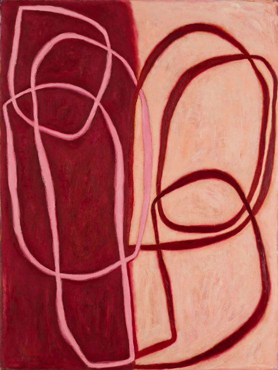 Twin by Ildiko Kovacs contemporary artwork Painting