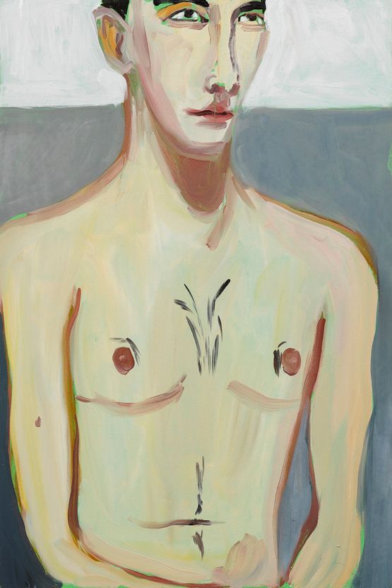 Herb II by Chantal Joffe contemporary artwork Painting