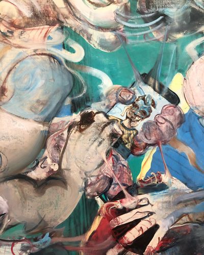 Adrian Ghenie Traverses the Abstract and Figurative at Thaddaeus Ropac