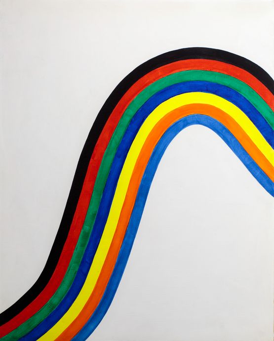 Untitled YM-18 by Michio Yoshihara contemporary artwork Painting