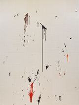 Traces Left on Maos Portrait by Ai Weiwei contemporary artwork sculpture