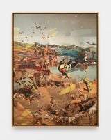 folderdust velvetflux datapool softreboot by Petra Cortright contemporary artwork painting