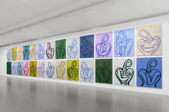 Contemporary art exhibition Grace Weaver Mothers at Galerie Max Hetzler Goethestrae 23 Berlin Germany