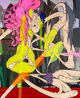 A Person in the Calligraphic Form of Xiang by Zhong Wei contemporary artwork Painting