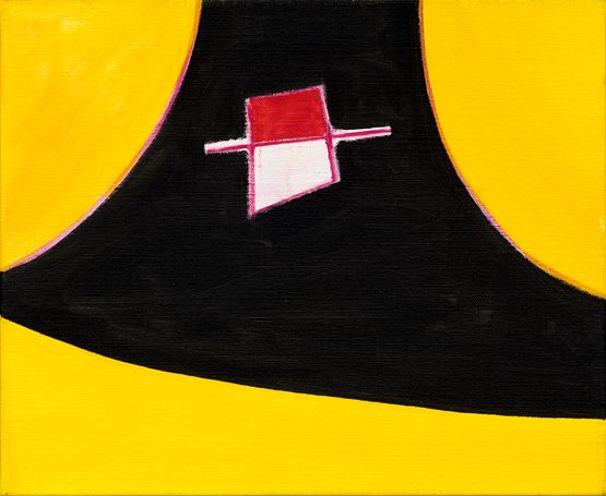 Abstract 2015-018 by Ho Kan contemporary artwork Painting