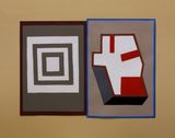 Almost by Nathalie Du Pasquier contemporary artwork painting works on paper
