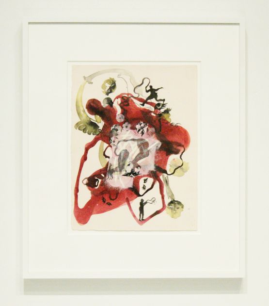 Rapture by Shahzia Sikander contemporary artwork Works on Paper