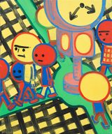 O-Platz by Marcus Weber contemporary artwork painting