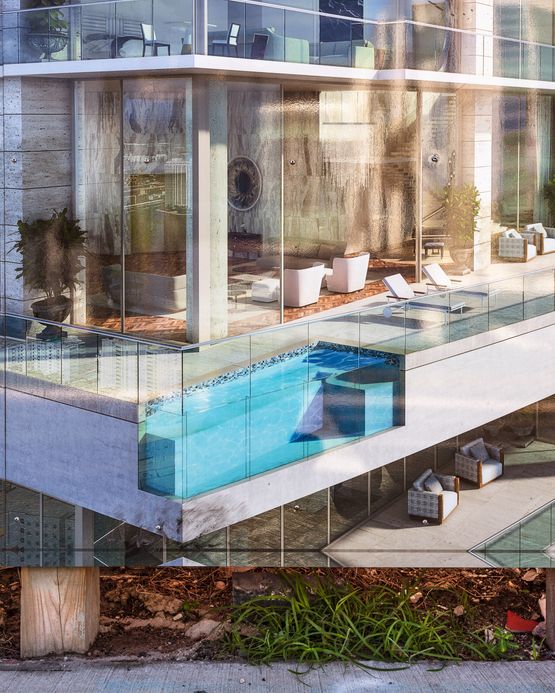 Construction in Sunny Isles by Anastasia Samoylova contemporary artwork Photography