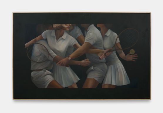 Doubles by Holly Lowen contemporary artwork Painting
