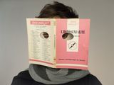 Bookmask Portrait 02 by Victor Del Oral contemporary artwork photography